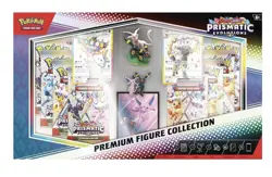 Pokemon TCG Scarlet & Violet Prismatic Evolutions Premium Figure Collection Box - Image 1