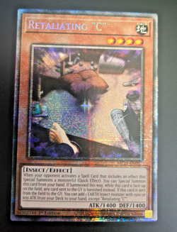 Yugioh Retaliating "C" - Starlight Rare - 2025 Mega-Pack (MP25-EN027) - Image 1