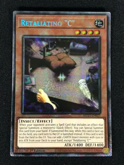 Yugioh Retaliating "C" MP25-EN027 1st Starlight (NM) - Image 1