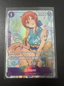 One Piece TCG O-Nami Illustration Box Vol. 1 English NM - Image 1