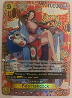 One Piece OP14-112 Boa Hancock SP English Card Azure Sea's Seven NM - Image 1
