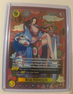 One Piece OP14-112 Boa Hancock SP English Card Azure Sea's Seven NM - Image 3
