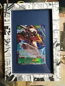 One Piece TCG - The Azure Sea's Seven - Dracule Mihawk OP14-119 SEC Alt Art - Image 1