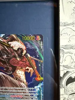 One Piece TCG - The Azure Sea's Seven - Dracule Mihawk OP14-119 SEC Alt Art - Image 3