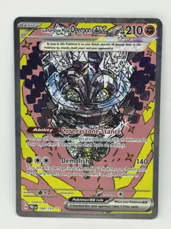 Cornerstone Mask Ogerpon ex 160/131 - SIR - Pokemon Prismatic Evolutions NM - Image 1