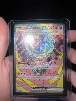 Pokemon TCG Cornerstone Mask Ogerpon EX 160/131 PRE Prismatic Evolutions SIR NM - Image 2