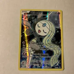 Pokemon MELOETTA XY120 Holo Black Star Promo Full Art NM 🌟 2016 TCG Card - Image 1