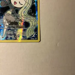 Pokemon MELOETTA XY120 Holo Black Star Promo Full Art NM 🌟 2016 TCG Card - Image 2