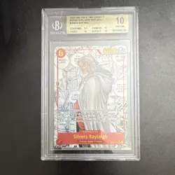 Bandai One Piece CCG Silvers Rayleigh OP08-118 Two Legends Manga Art BGS 10 2024 - Image 1