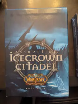 World of Warcraft TCG Assault On Icecrown Citadel Raid Deck SEALED CARDS - Image 1