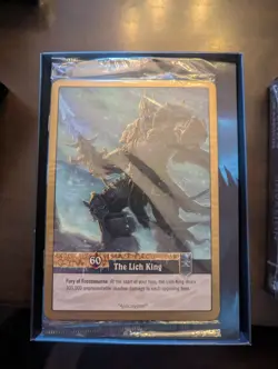 World of Warcraft TCG Assault On Icecrown Citadel Raid Deck SEALED CARDS - Image 3