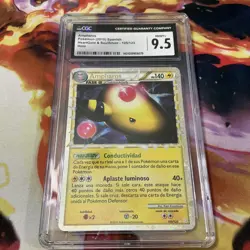 Ampharos PRIME 105/123 (HeartGold SoulSilver) Holo Pokemon Card SPANISH - Image 1
