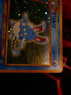 MP/HP JAPANESE Pokemon AZUMARILL Card NEO GENESIS/NEW WORLD Set #184 HOLO RARE#2 - Image 3