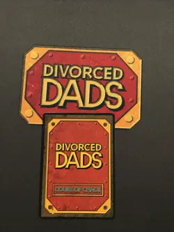Divorced Dads Court of Chaos 3 In 1 Shampoo - Tool Card HOLO V1 MISPRINT - Image 2