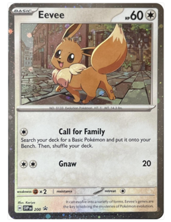 Eevee - 200 (Cosmos Holo) SVP200 Sv: Scarlet & Violet Promo Cards Holo - Image 1