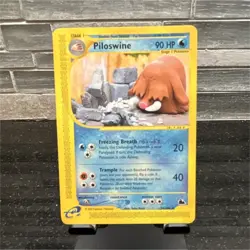 Pokemon TCG Piloswine Skyridge Rare Card 24/144 Regular 90 HP Stage 1 - Image 1
