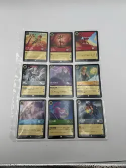 Disney Lorcana The First Chapter Lot Of 192 Cards- [Japanese Edition] - Image 3