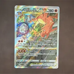 Pokemon TCG Charizard VSTAR SWSH262 Sword & Shield Promo Holo 280HP Vstar Card - Image 1
