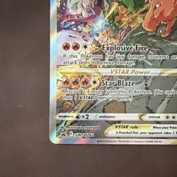 Pokemon TCG Charizard VSTAR SWSH262 Sword & Shield Promo Holo 280HP Vstar Card - Image 3