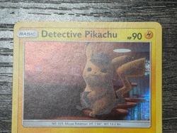 POKEMON CARD HOLO DETECTIVE PIKACHU SM190 PROMO 2019 LP - Image 2