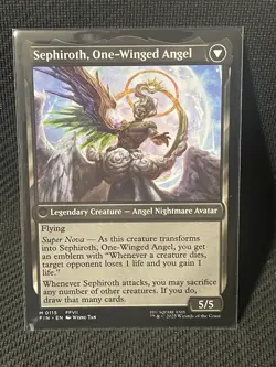 Sephiroth Fabled Soldier Magic the Gathering Final Fantasy Regular - Image 2