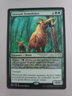 MTG Sawtusk Demolisher Commander 2020 Regular Rare - Image 1