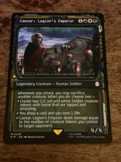 Caesar, Legion's Emperor (Showcase) Universes Beyond: Fallout Regular - Image 1