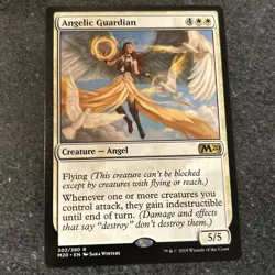 MTG Angelic Guardian Core Set 2020 302/280 Regular Rare - Image 1
