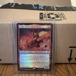 Zuko, Firebending Master (Extended Art) MTG Avatar: The Last Airbender Foil NM - Image 1
