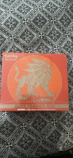 Pokemon Sun & Moon Solage Elite Trainer Box ETB, factory sealed. Pokemon cards. 820650802041 - Image 1