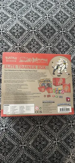 Pokemon Sun & Moon Solage Elite Trainer Box ETB, factory sealed. Pokemon cards. 820650802041 - Image 2