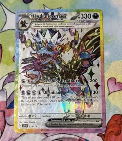 Pokemon TCG Hydreigon EX 223/191 S&V Surging Sparks Ultra Rare - Image 1