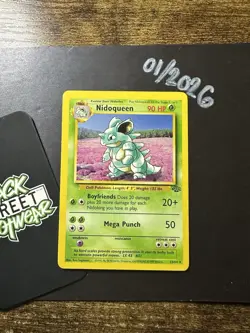 Nidoqueen 23/64, Jungle Set Pokemon TCG, WOTC Vintage 1999, Non Holo Rare, LP/NM - Image 3