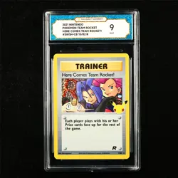 TQG 9 Mint 2021 Pokemon ENG Here Comes Team Rocket! 15/82 R - Image 1