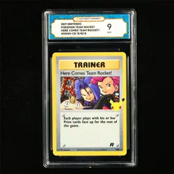 TQG 9 Mint 2021 Pokemon ENG Here Comes Team Rocket! 15/82 R - Image 2