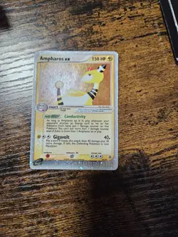 Ampharos ex 89/97 EX Dragon set 2003 Pokemon holo rare card MP Plus Mew 25 Anniv - Image 1