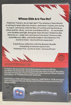 Pokemon Destined Rivals Booster Bundle and 4 Sleeved Booster Packs New/Sealed - Image 3