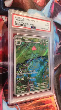 PSA 9 Pokemon Ivysaur Special Illustration Rare 151 167/165 ENG 2023 🔥 - Image 4