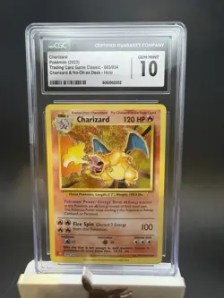 Pokemon Classic Collection Charizard CLC 003/034 Holo CGC 10 - Image 1