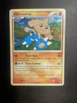 Pokemon TCG Hitmontop 8/95 Call of Legends Holo LP- - Image 1