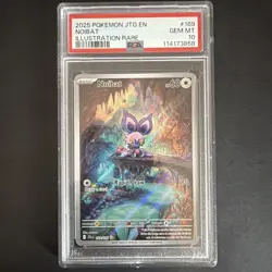 PSA 10 Noibat 169/159 Rare Pokemon TCG Journey Together IR - Image 1