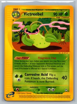 Pokemon TCG Victreebel #42/147 Rare CCG Aquapolis - Image 1