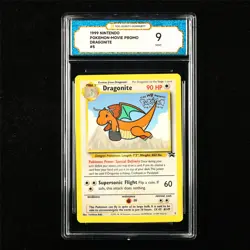 TQG 9 MINT 1999 Pokemon ENG Dragonite #5 Promo - Image 1