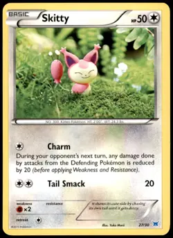 Pokemon - Skitty (#27) #27/30 - XY Trainer Kit: Latias & Latios Common - Image 1