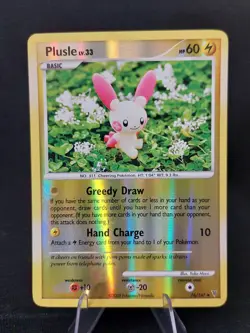Plusle 76/147 - 2009 Supreme Victors Reverse Holo Yuka Morii Pokemon TCG LP/MP - Image 1