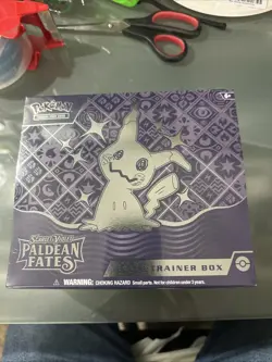 Pokemon TCG Scarlet & Violet Paldean Fates ETB Elite Trainer Box NEW Sealed - Image 1
