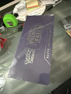 Pokemon TCG Scarlet & Violet Paldean Fates ETB Elite Trainer Box NEW Sealed - Image 3