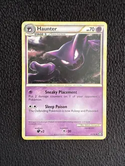 Pokemon TCG - Haunter 35/102 - Triumphant 2010 Uncommon Non-Holo - Light Play - Image 1