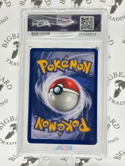 1999 Pokemon Fossil Lapras Holo PSA 8 - Image 2