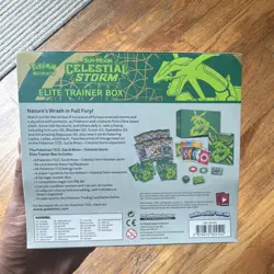 Pokemon TCG: Sun & Moon Celestial Storm Elite Trainer Box (English, Sealed) - Image 2